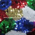 New Fashion Colorful Sequence Lace